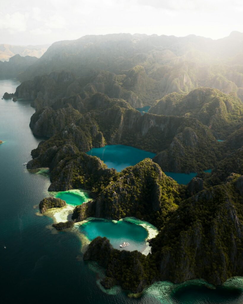 islands of Coron Palawan Philippines