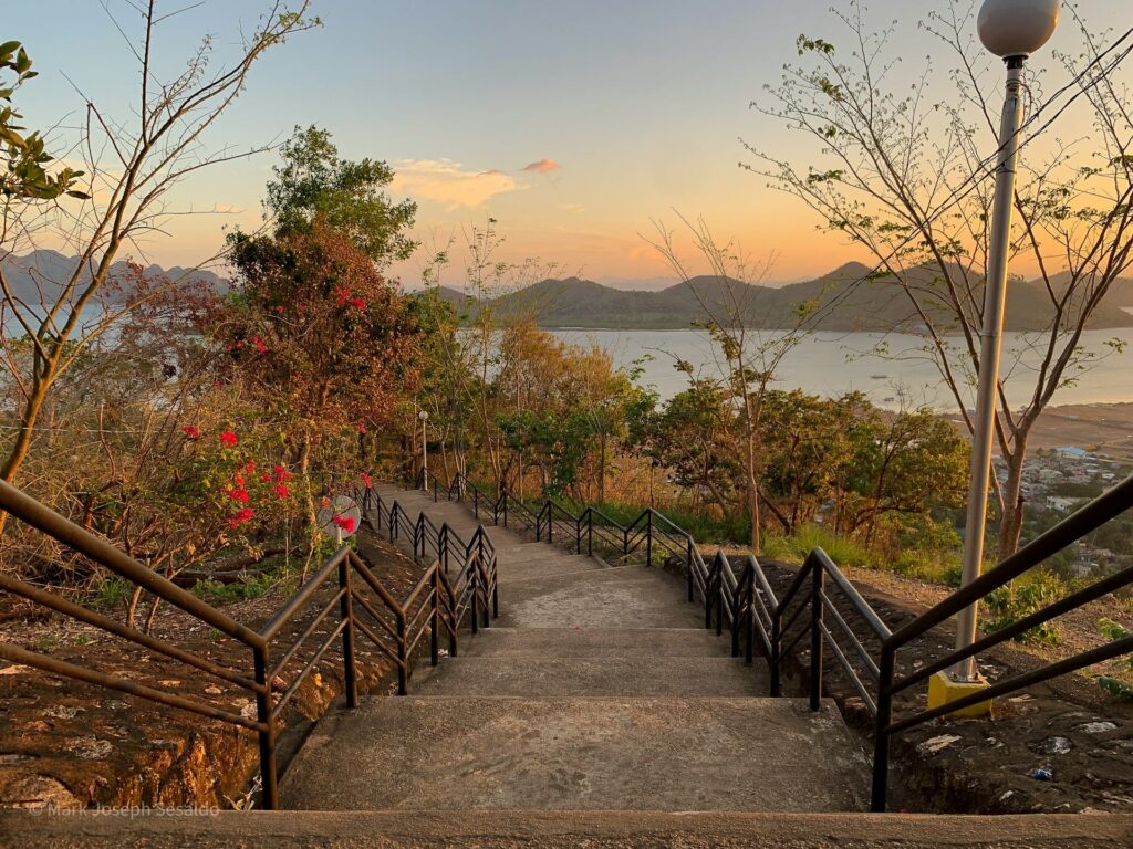 721 steps of Mount Tapyas in Coron Palawan Philippines