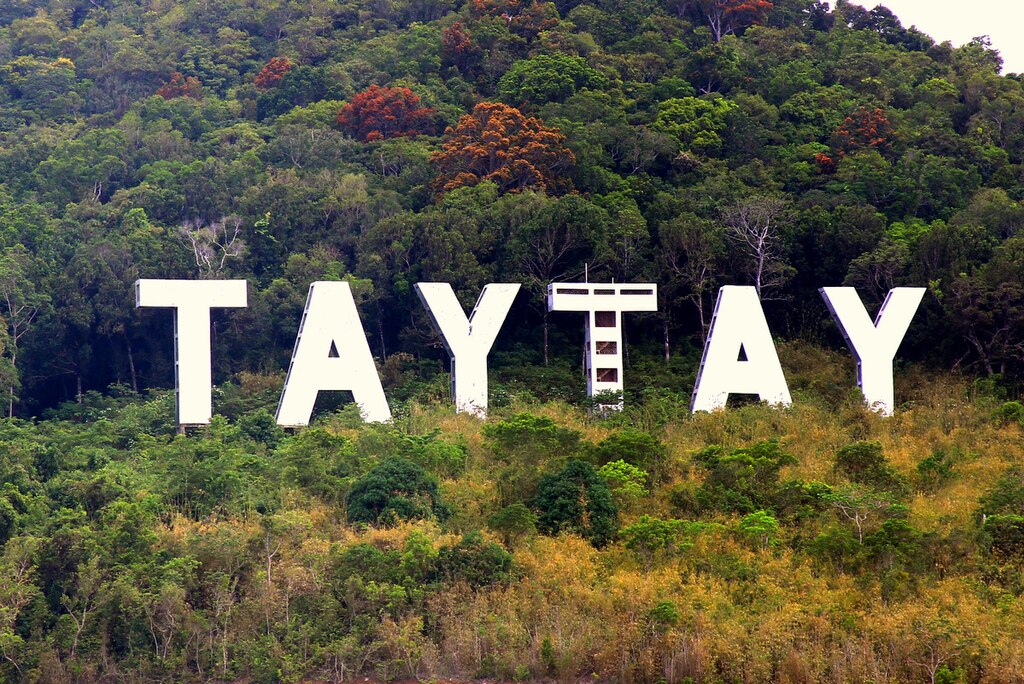 Taytay signage in Taytay Palawan Philippines