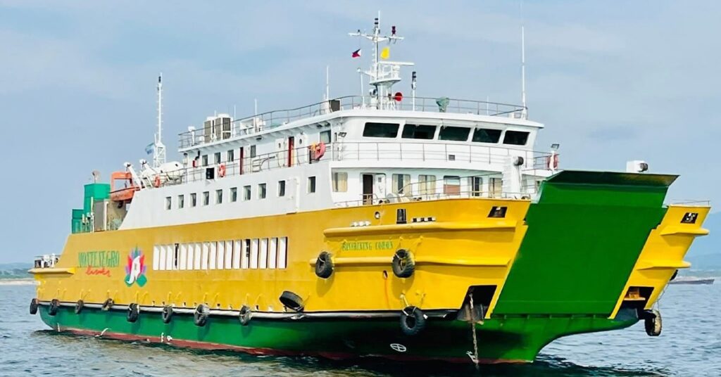 a montenegro lines ferry departing from coron to el nido palawan