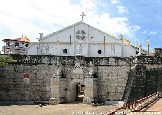 View of Fort Cuyo, a historic Spanish-era fort in Cuyo, Palawan